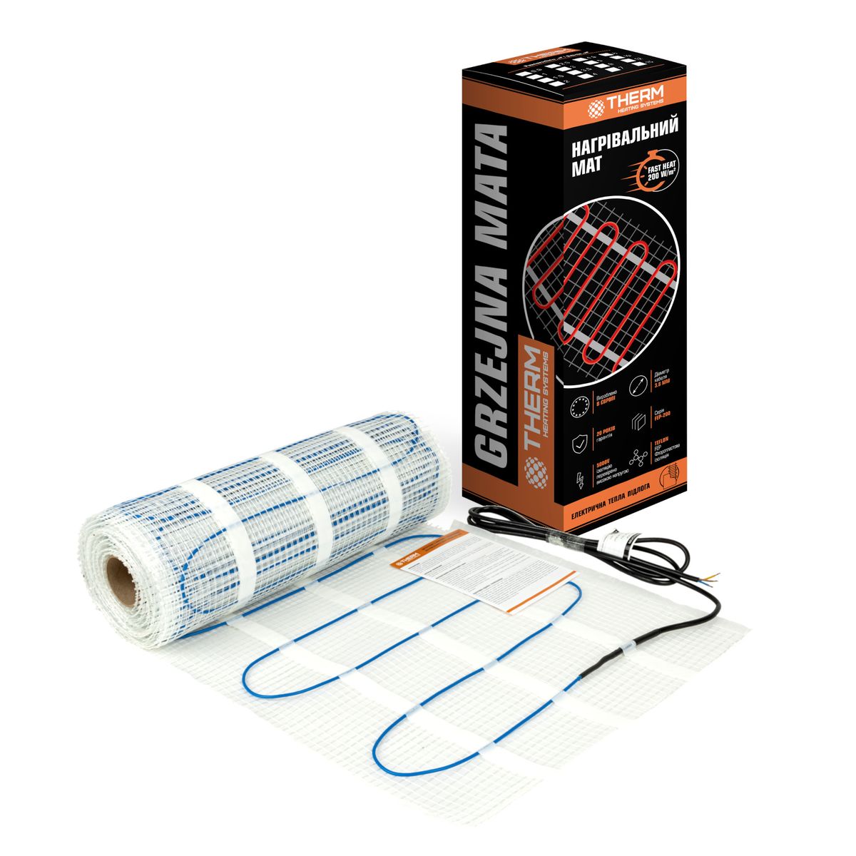 Therm FEP-200W нагревательный мат для теплого пола